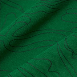 Мужская теннисная футболка Lacoste Ultra Dry Crocodile Print Sport - fairway/black