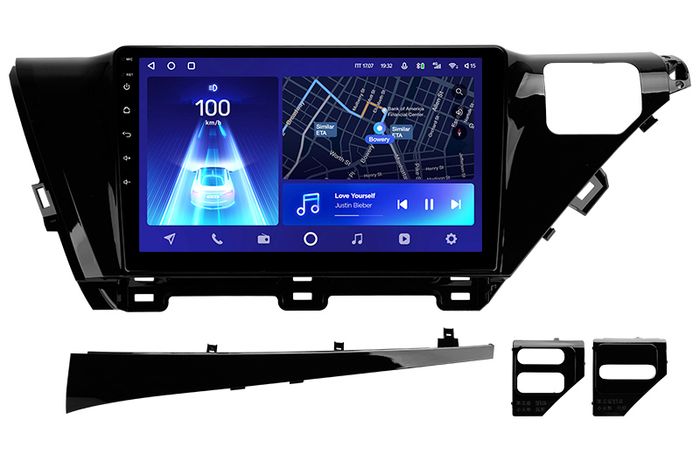 Магнитола для Toyota Camry 70 2017-2020 (без JBL) - Parafar PF465XHD на Android 13, CarPlay, 4G SIM-слот