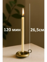 Свечи белые восковые №40 100 штук в наборе