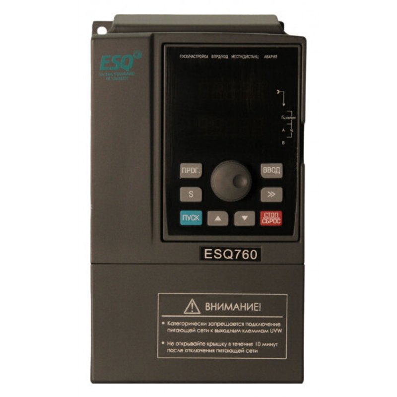 Преобразователь частотный ESQ-760-2S-0040 4/5.5кВт 220В