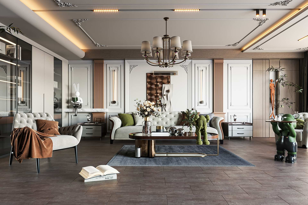 Кварц-винил SPC Damy Floor Ascent SPC 5 мм АРАРАТ 1.488 м2