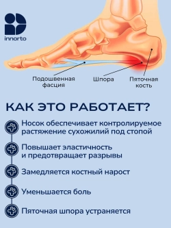 Страсбургский носок от пяточной шпоры