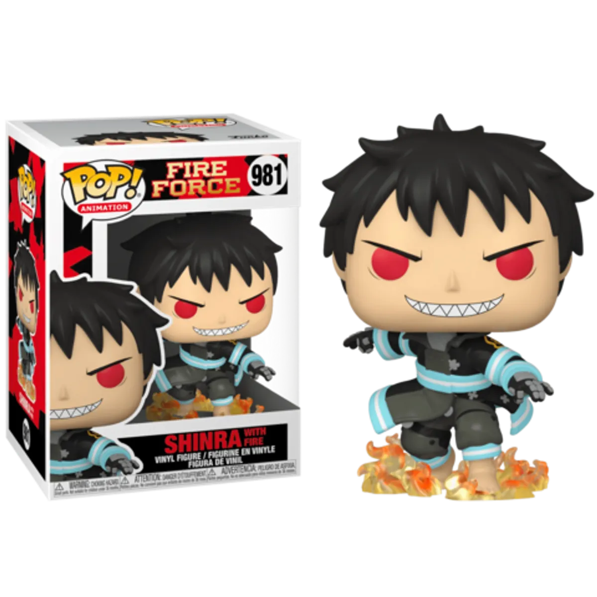Funko POP! Fire Force: Shinra with Fire (981)