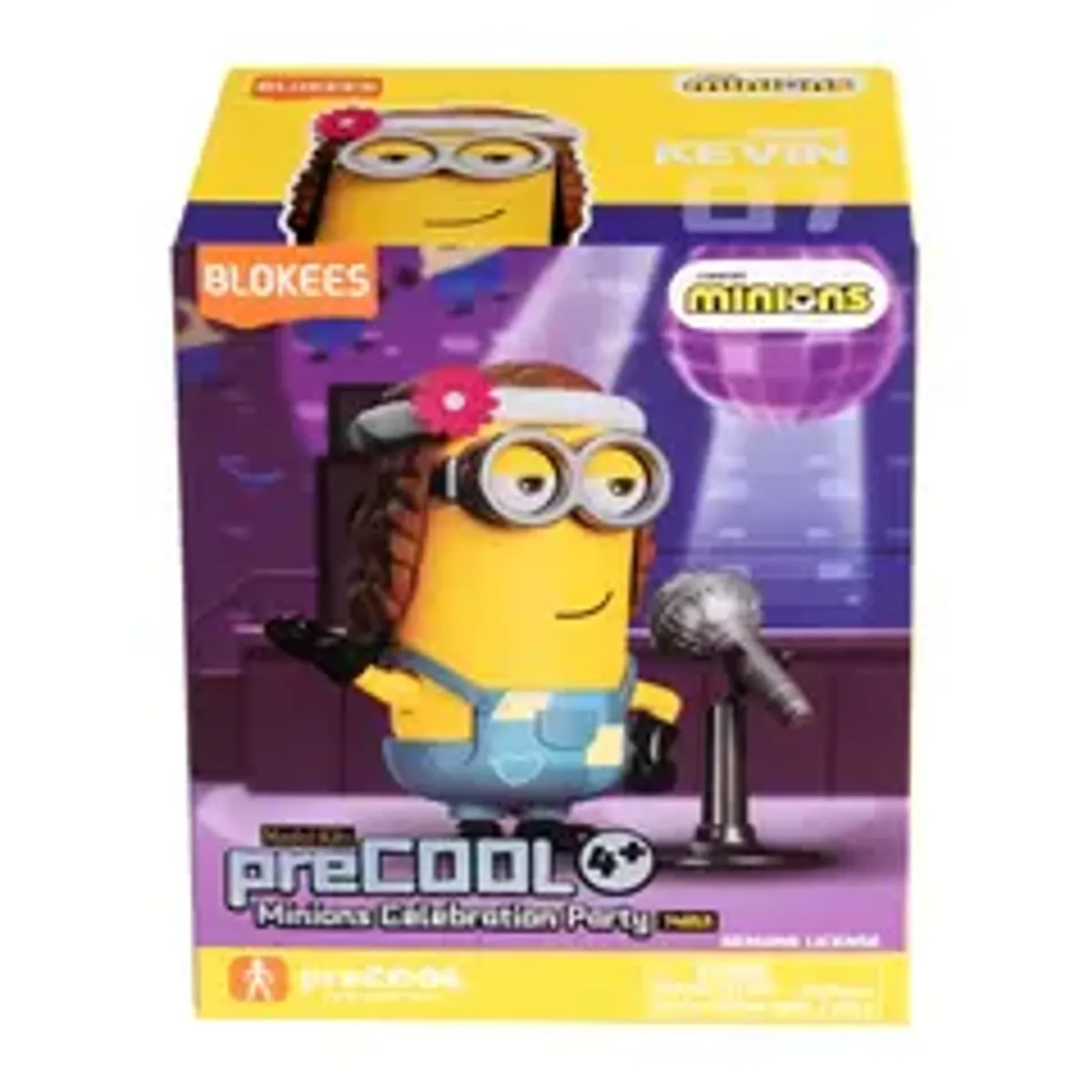 Сборная фигурка Blokees Minions Celebration Party: Singer Kevin (07)