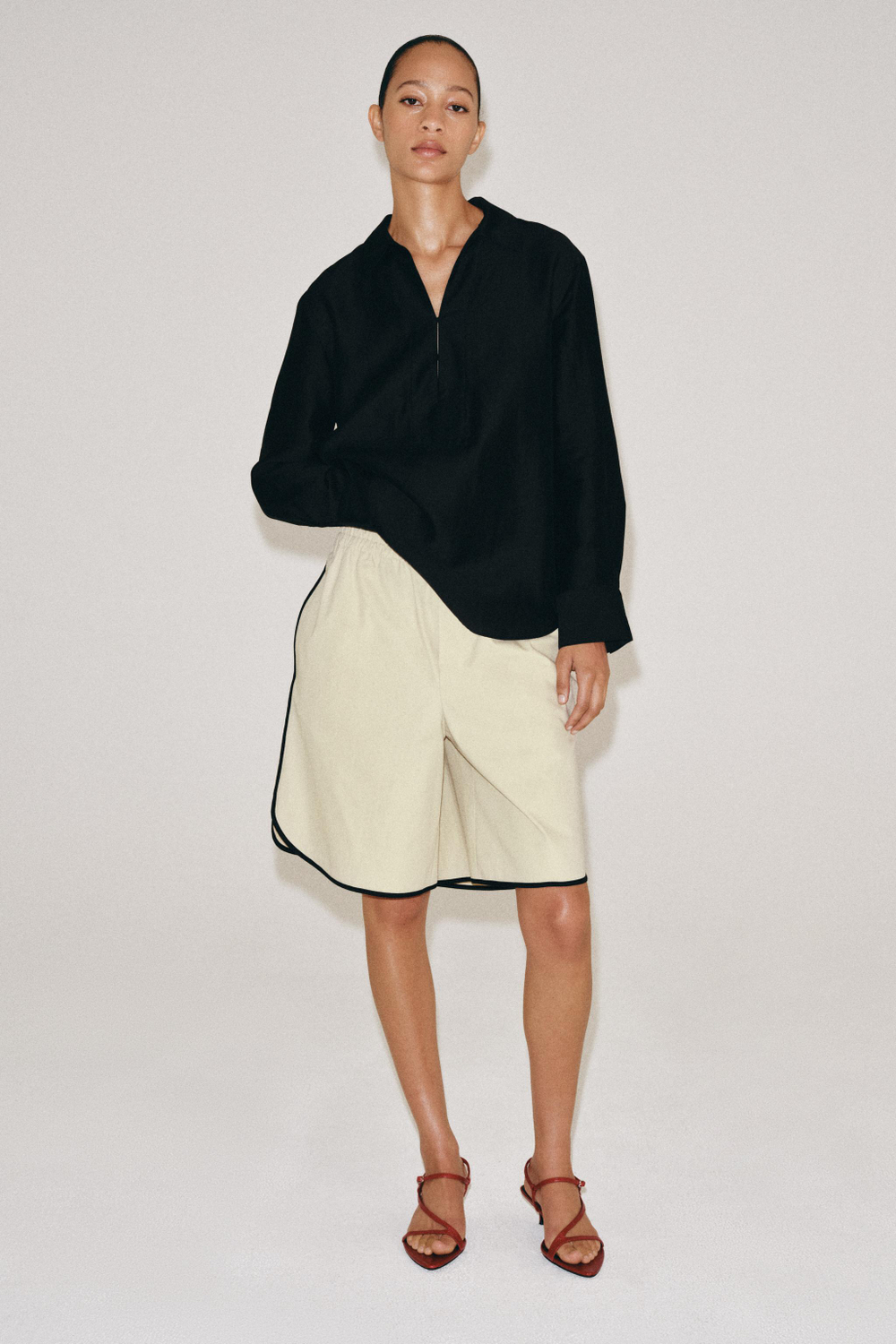 РУБАШКА В ПОЛОСКУ — ZW COLLECTION — ZARA