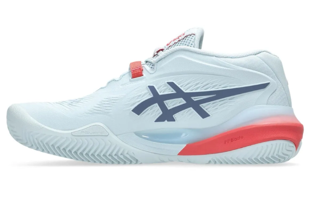 Женские теннисные кроссовки Asics Gel-Resolution X Clay - sky/grey blue