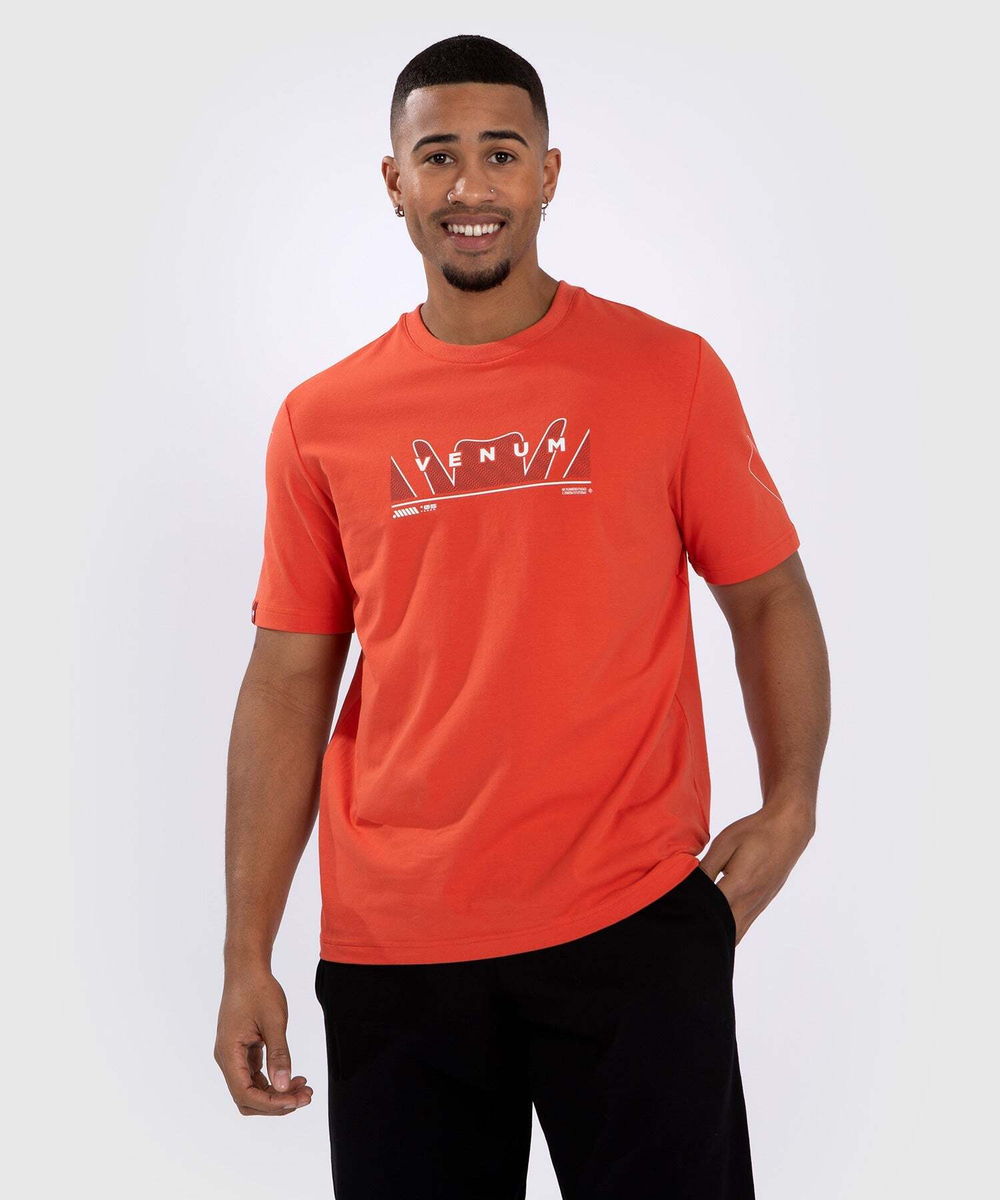 Футболка Venum Snake Print Fluo Orange