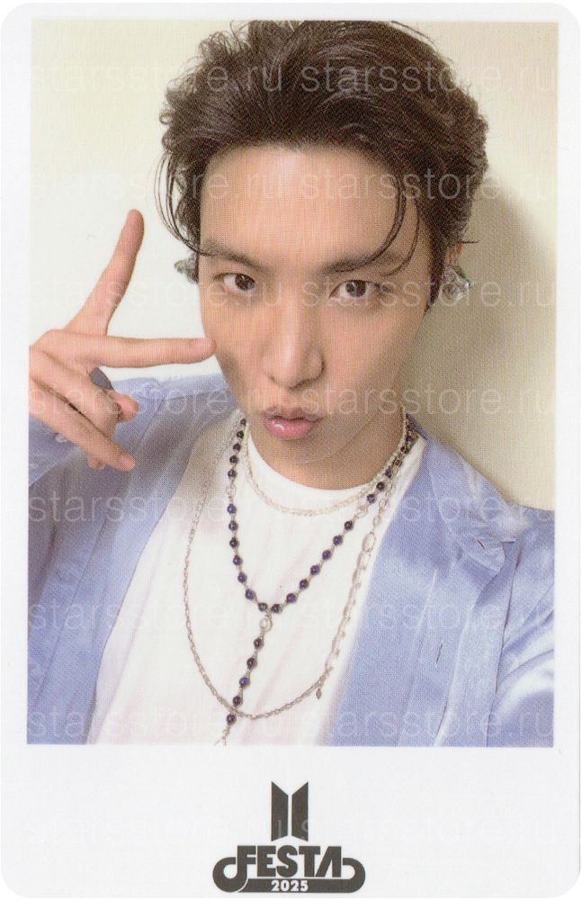 Полароид J-Hope BTS - FESTA 2025 (weverse shop) Полароид J-Hope BTS - FESTA 2025 (weverse shop)