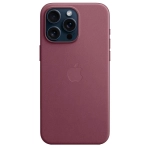 Тканевый чехол с поддержкой MagSafe Apple FineWoven Case для iPhone 15 Pro Max, Mulberry (Красная шелковица)