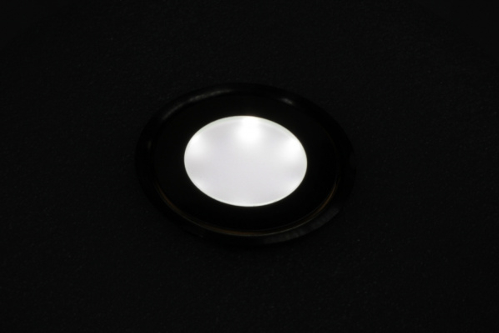 SC-B101B W  LED floor light, круглый, 12V, IP67