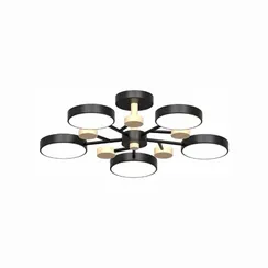 Потолочная люстра LED4U L3204-620 BK LED4U