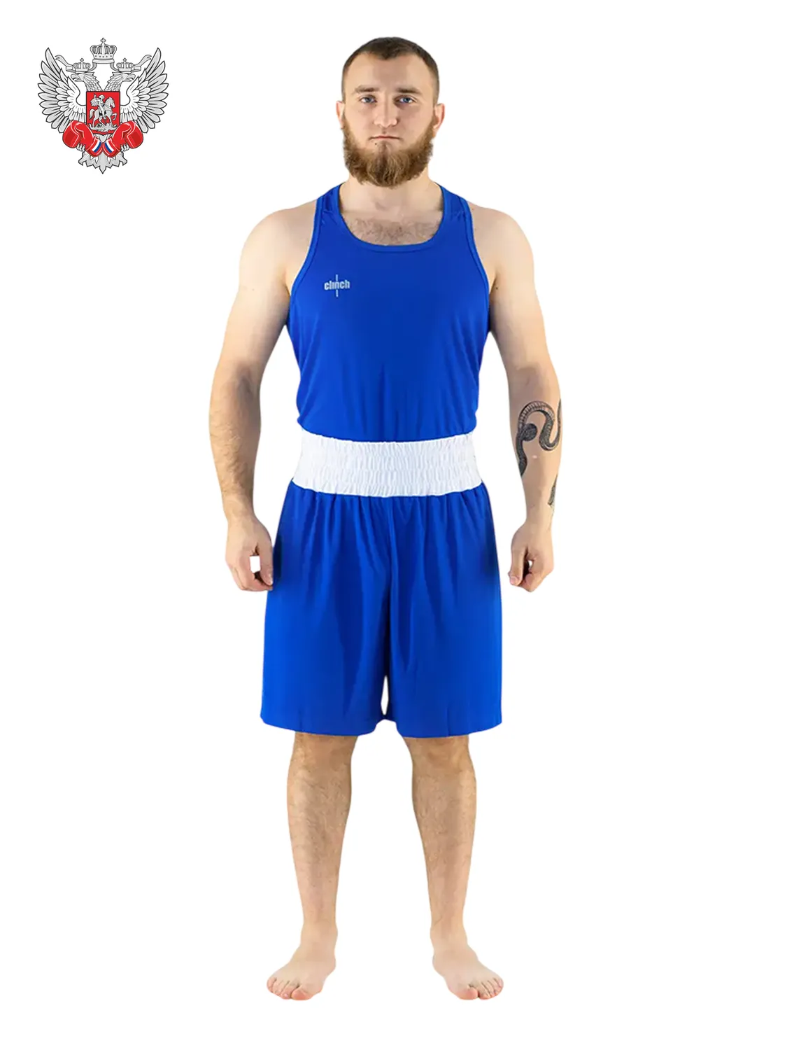 Форма боксерская Clinch Olimp синяя