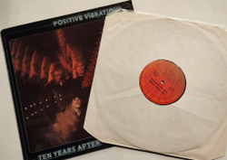 Винтажная виниловая пластинка LP Ten Years After Positive Vibrations (USA 1974)