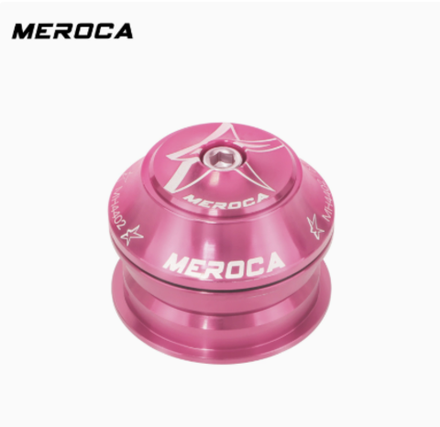 Рулевая колонка MEROCA MH4402, 44 мм, 1-1/8, пром подшипник, 120 гр. (Цв.Розовыйй)