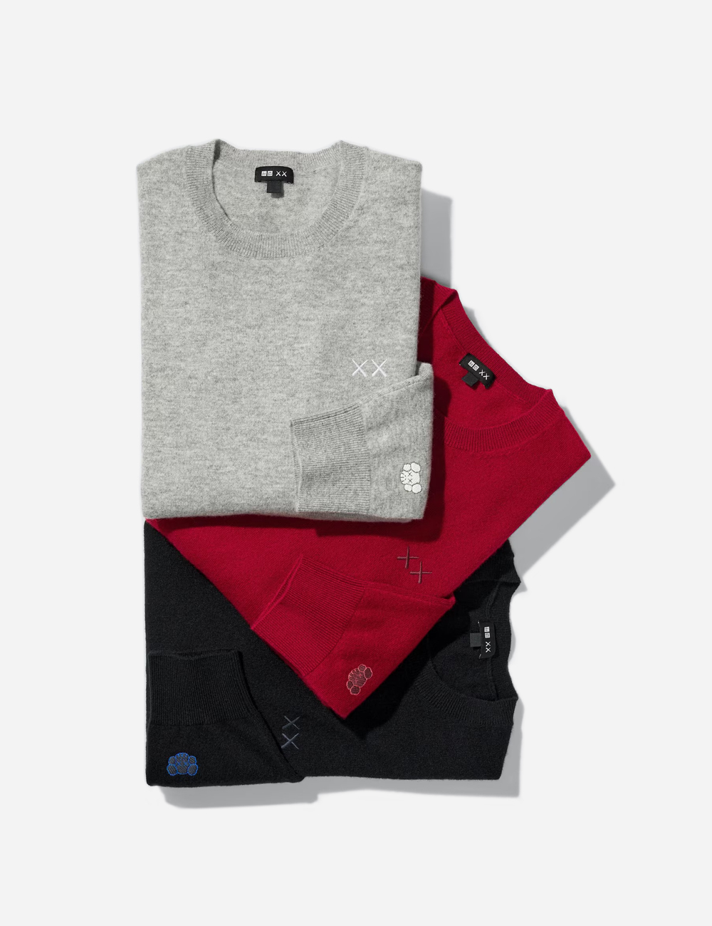 UNIQLO x KAWS Cashmere Sweater "Grey"