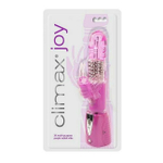 Женский вибромассажер "Climax Joy 3X Multi-Purpose Rabbit Vibe" с клиторальным кроликом (Цвет: фиолетовый)
