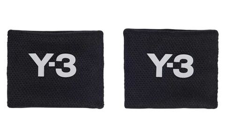 Теннисные напульсники Adidas Y-3 Tennis S - black/white