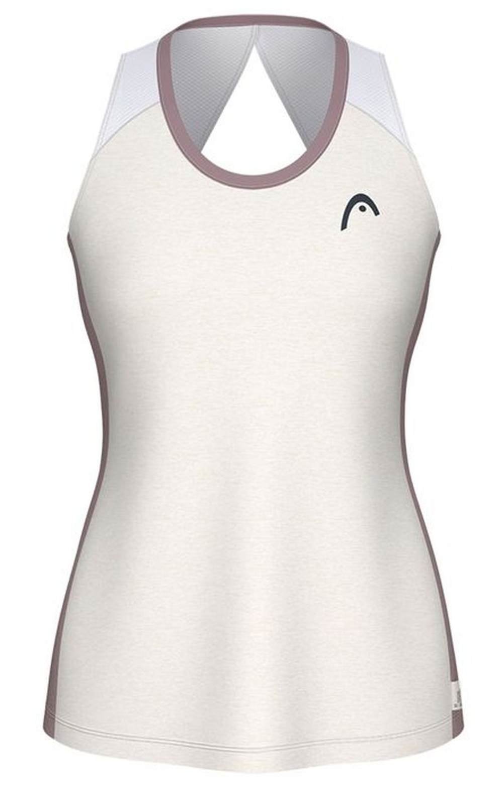 Топ теннисный Head Play Tech Tank - creamy