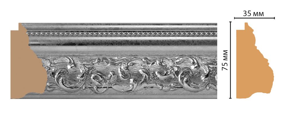 Багет Decomaster 919-1605 75*35*2900мм
