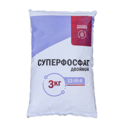 Удобрение Суперфосфат двойной 3кг