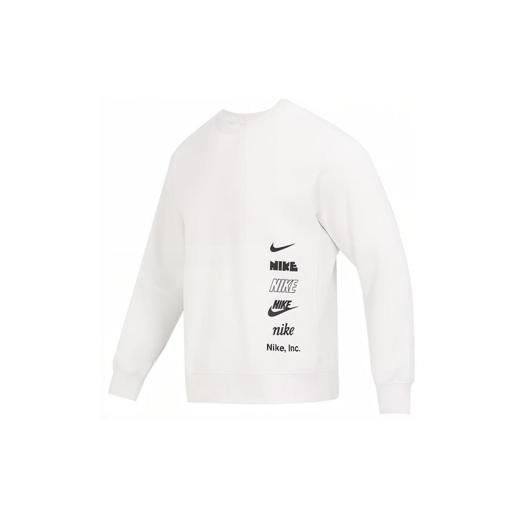 Толстовка Nike As M Nk Club + Bb Crew Mlogo Logo, DX0782-030