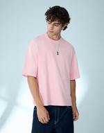 Мужская плотная футболка boxy fit - BERSHKA