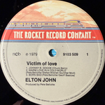 Elton John ‎– Victim Of Love (Скандинавия 1979г.)