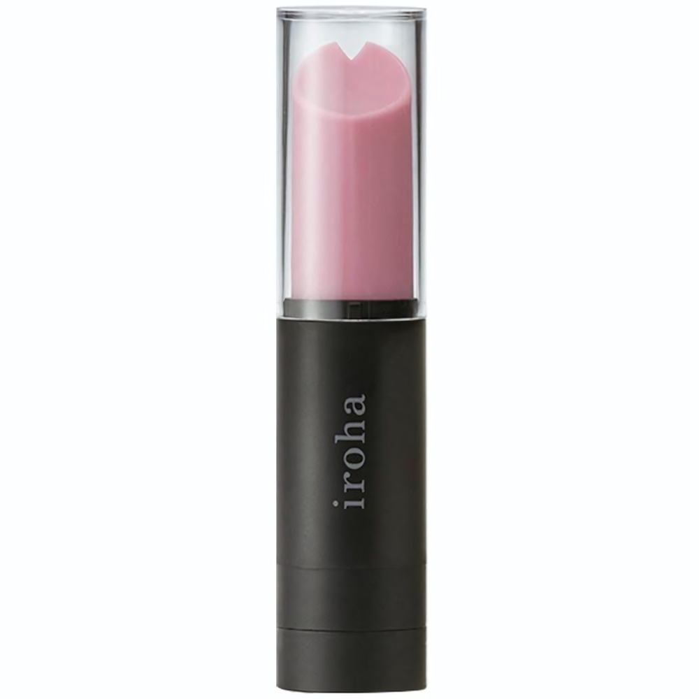 Вибратор в форме розовой помады IROHA Stick (Цвет: черный с розовым)