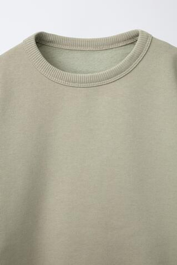 ZARA БАЗОВАЯ ТОЛСТОВКА, БЕЖЕВЫЙ/ЗЕЛЕНЫЙ
