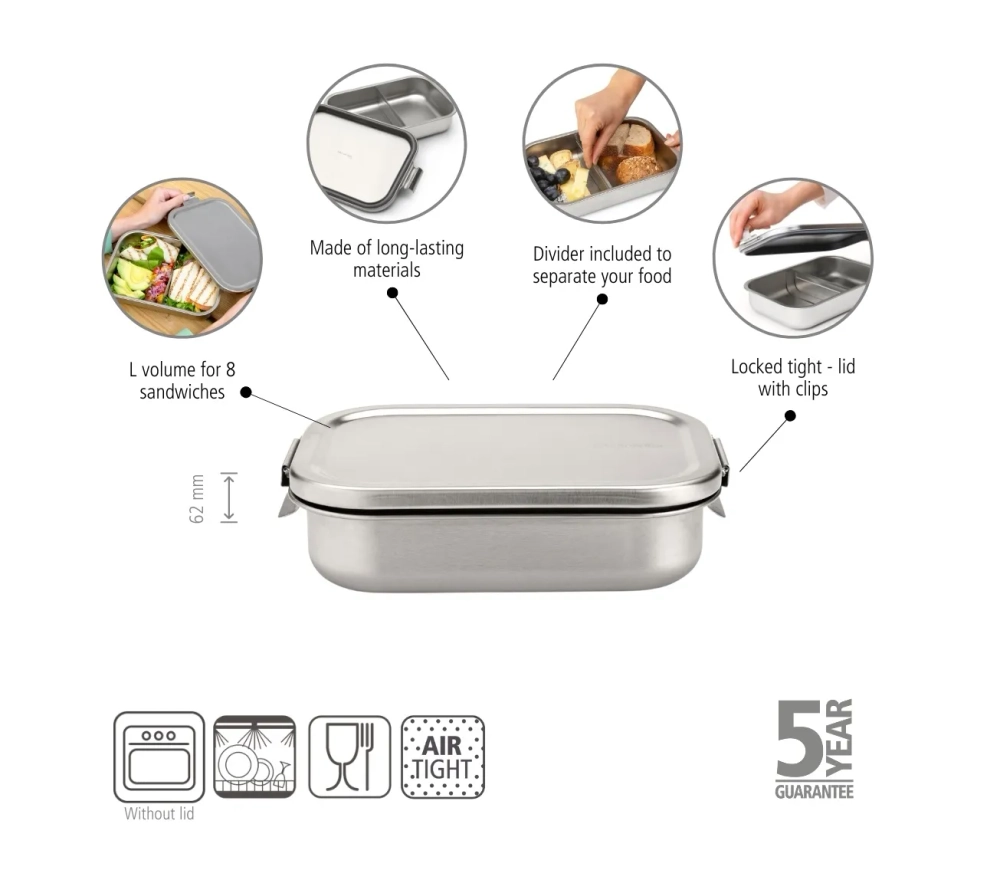 Brabantia Ланчбокс Make & Take 26,1x17,4см 203800