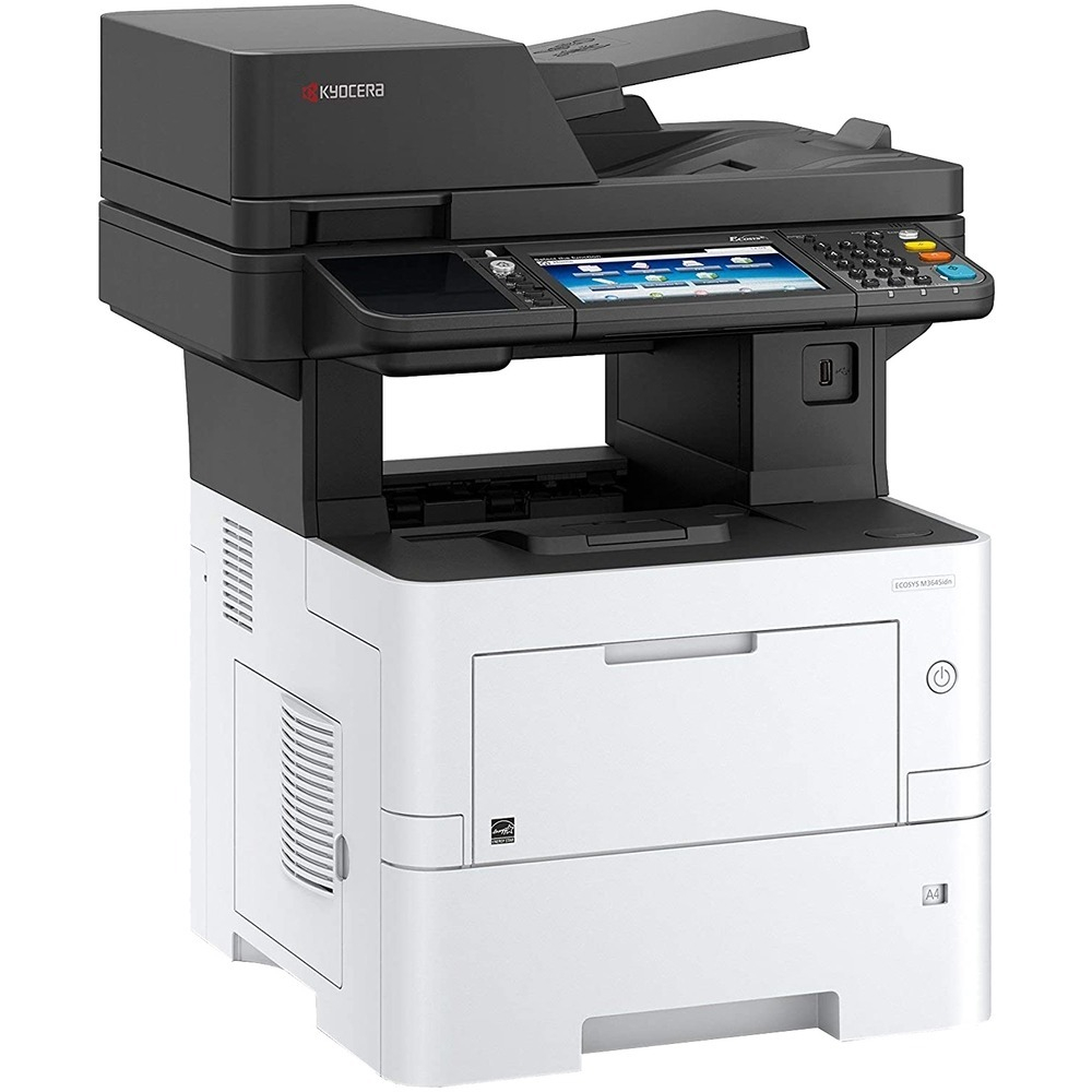 МФУ Kyocera M3645idn A4, 45p, c/pr/sc/fax, 1Gb, touch panel, HyPAS, DU, ADF, Net, тонер (1102V33NL0)