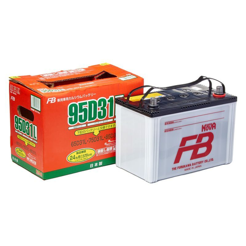 Аккумулятор FB SUPER NOVA 95D31L, 80Ah, 740A, 304x171x227 95D31L