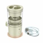 Соковыжималка для цитрусовых аккумуляторная BQ (БИ-КЬЮ) J3000, 45 Вт, стакан 0,2 л, пластик, зеленая, 86196906