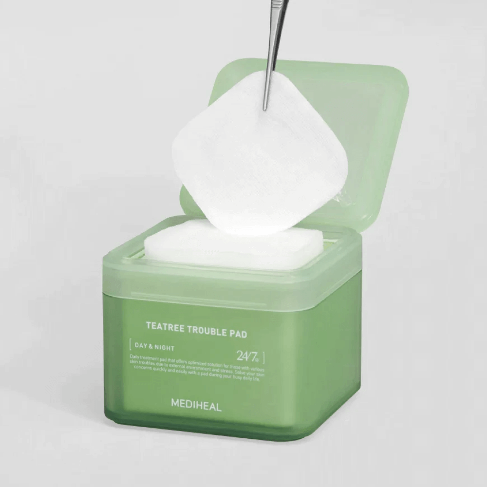 Антибактериальные тонер-пэды с чайным деревом Mediheal Teatree Trouble Pad