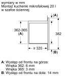 Встраиваемая микроволновая печь Bosch BEL620MB3