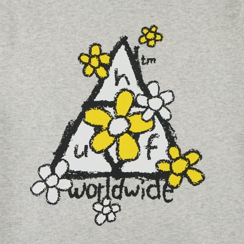 Толстовка мужская HUF Pushing Daisies артикул:PF00348-ATHHR - купить в магазине Дайс