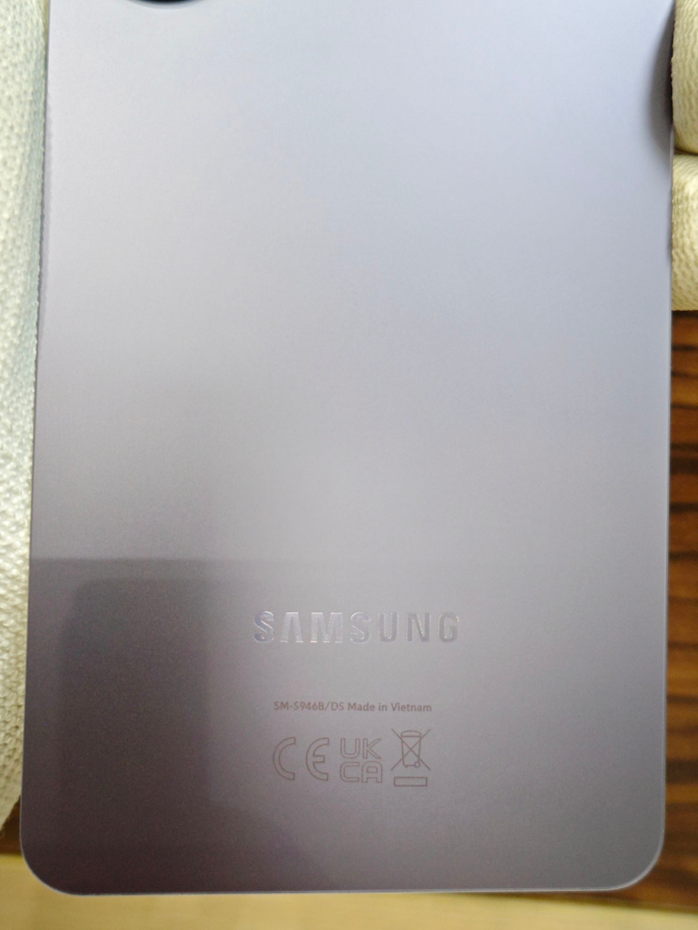 Задняя крышка ПРЕМИУМ для Samsung S26 Plus S947B /S946B ( заднее стекло ) Цвет: Белый / White