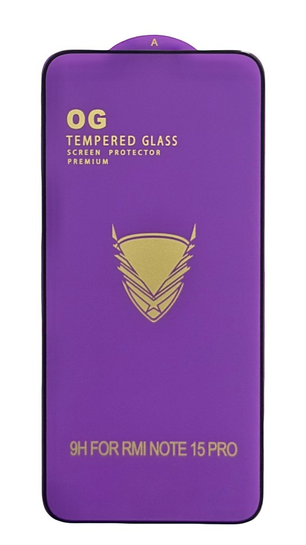 Защитное стекло для Xiaomi Redmi Note 15 Pro OG Purple черное