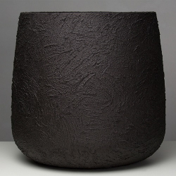 Кашпо Concretika Cylinder D50 H65 Black Max