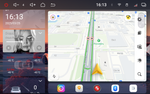Магнитола в 9" рамку с экраном 9.5" QLED+2K - RedPower 850 PRO, Android 14, Быстрейшая, CarPlay, SIM-слот
