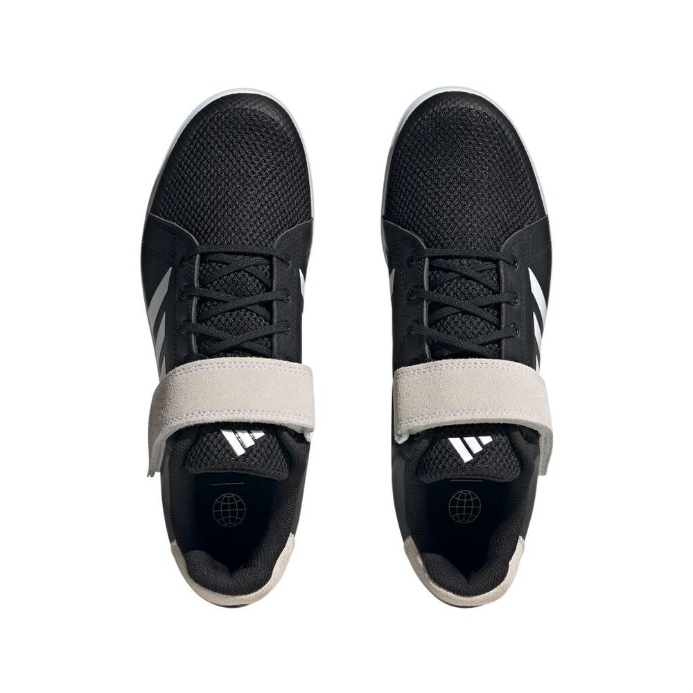 Штангетки мужские Adidas POWER PERFECT 3 (Черно-Белые)