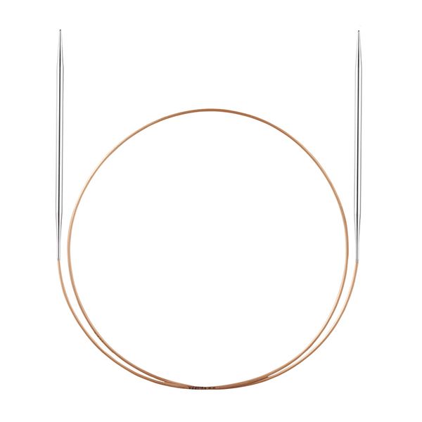 Спицы круговые Addi экстратонкие, латунь ⌀1.75 мм, 60 см
