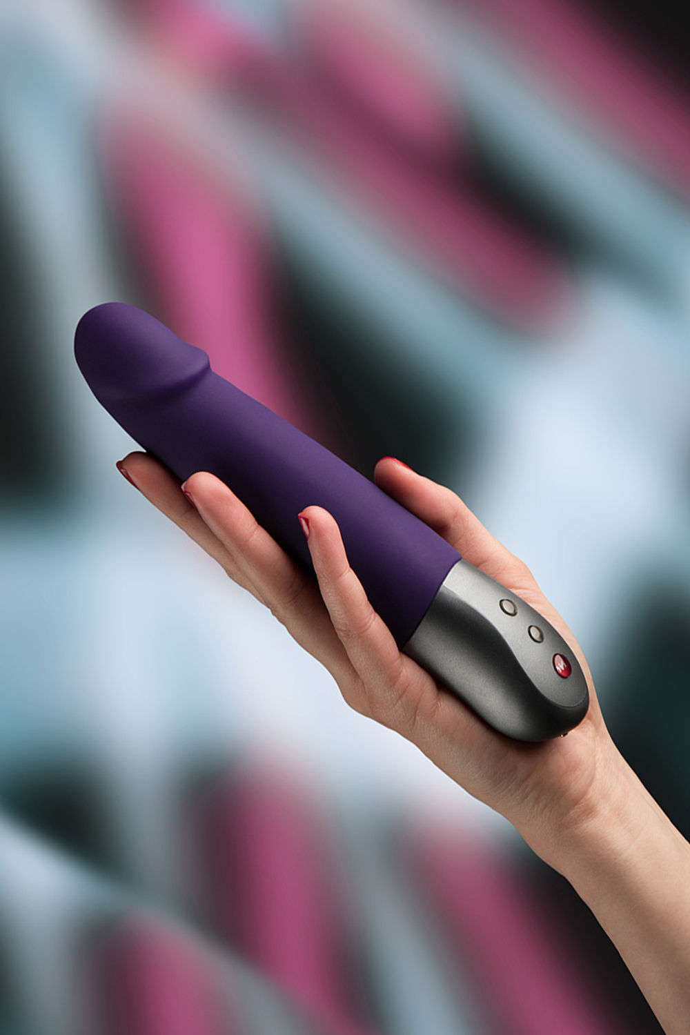 Фиолетовый пульсатор Stronic Real - 20 см