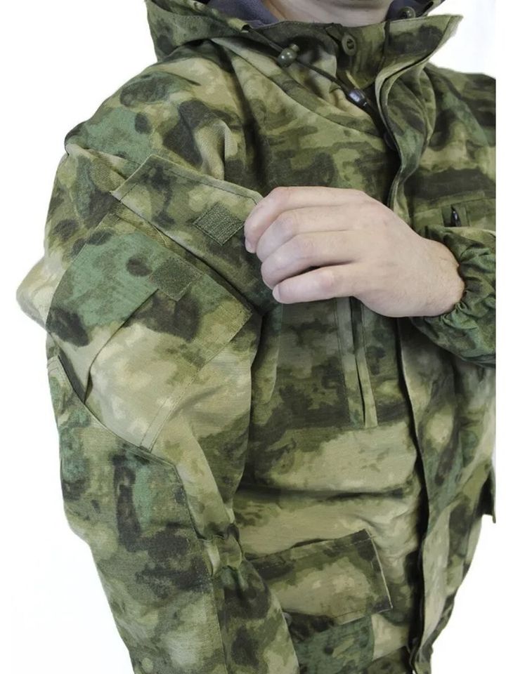 Костюм Горка-5 Шторм на флисе (рип-стоп, мох)