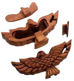 Decor and Gift 61-017 Шкатулка с секретом «Орел»