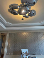 Ceiling design lamp Skydro by Artemide (6 lampshades)