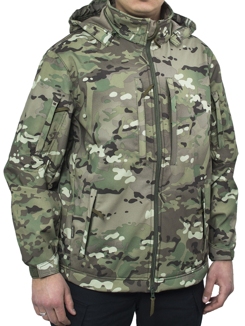 Profarmy Куртка софтшел Mistral XPS16-4 (Черный)