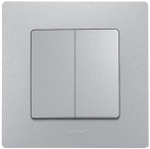 Legrand Etika Алюминий Рамка 1-ая 672551 - 3 шт