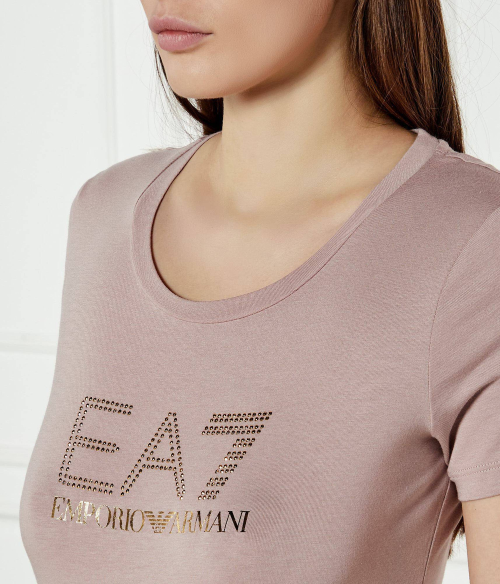 Футболка EA7 - розовый(8NTT67 TJDQZ)