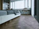 Ламинат Alpine Floor Herringbone 8 Pro 8 мм Дуб Бордо 1.3465 м2